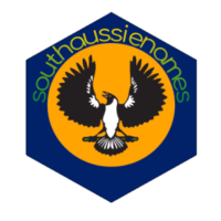 The hexagonal logo for the package. Contains the colours and piping shrike emblem of the South Australian flag, along with the package name.